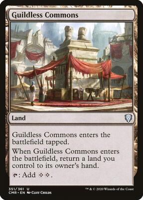 Guildless Commons card from Commander Legends