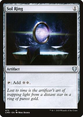 Sol Ring card from Commander Legends