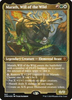 Marath, Will of the Wild (Foil Etched) card from Commander Legends