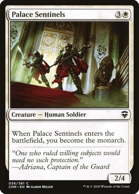 Palace Sentinels card from Commander Legends
