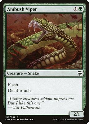 Ambush Viper card from Commander Legends