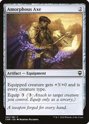 Amorphous Axe card from Commander Legends