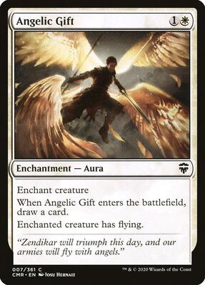 Angelic Gift card from Commander Legends