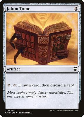 Jalum Tome card from Commander Legends