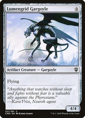 Lumengrid Gargoyle card from Commander Legends