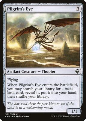 Pilgrim's Eye card from Commander Legends