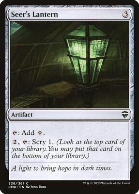 Seer's Lantern card from Commander Legends