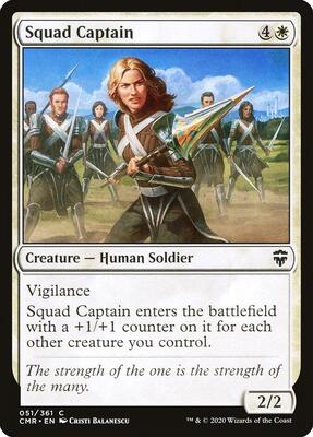 Squad Captain card from Commander Legends