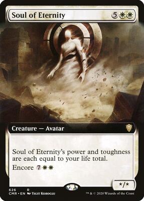 Soul of Eternity (Extended Art) card from Commander Legends