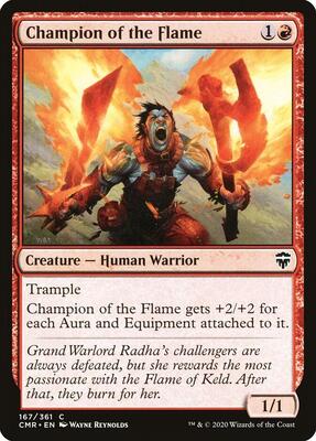 Champion of the Flame card from Commander Legends
