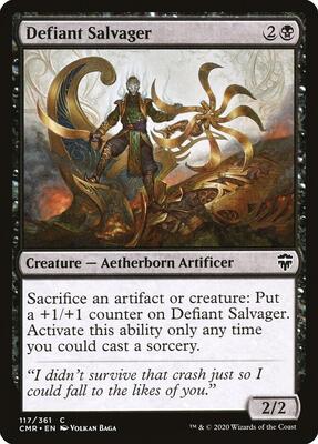 Defiant Salvager card from Commander Legends