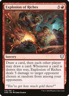 Explosion of Riches card from Commander Legends