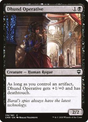 Dhund Operative card from Commander Legends