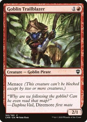 Goblin Trailblazer card from Commander Legends
