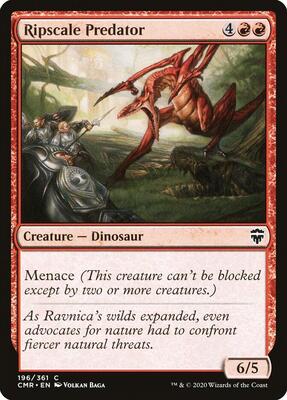 Ripscale Predator card from Commander Legends