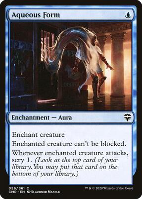 Aqueous Form card from Commander Legends