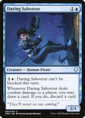 Daring Saboteur card from Commander Legends