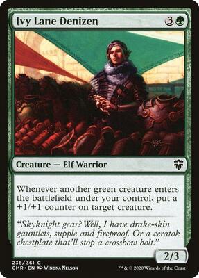 Ivy Lane Denizen card from Commander Legends