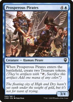 Prosperous Pirates card from Commander Legends