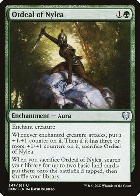 Ordeal of Nylea card from Commander Legends