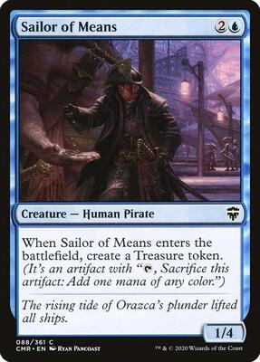Sailor of Means card from Commander Legends