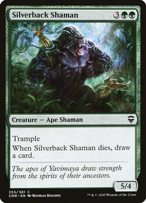 Silverback Shaman card from Commander Legends