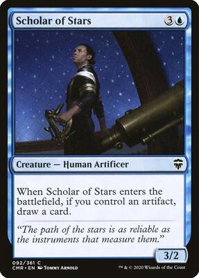 Scholar of Stars card from Commander Legends