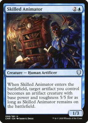 Skilled Animator card from Commander Legends