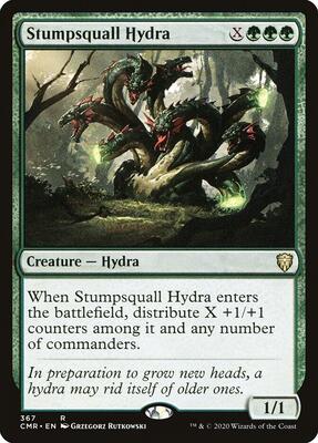 Stumpsquall Hydra card from Commander Legends