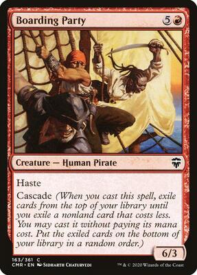 Boarding Party card from Commander Legends