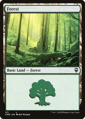 Forest (511) card from Commander Legends