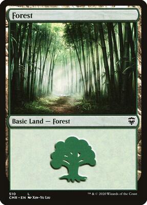 Forest (510) card from Commander Legends