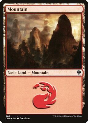 Mountain (509) card from Commander Legends