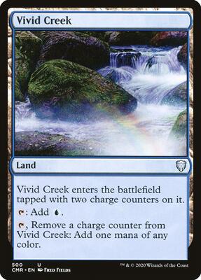 Vivid Creek card from Commander Legends