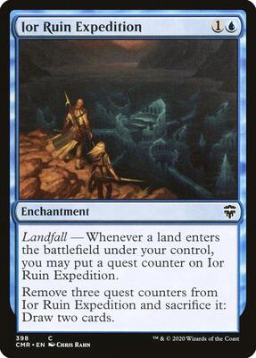 Ior Ruin Expedition card from Commander Legends
