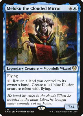 Meloku the Clouded Mirror card from Commander Legends
