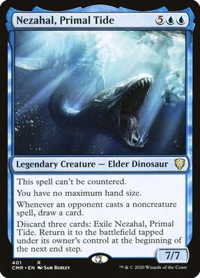 Nezahal, Primal Tide card from Commander Legends