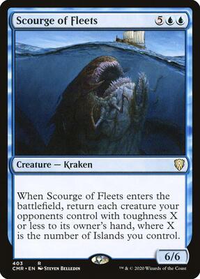 Scourge of Fleets card from Commander Legends