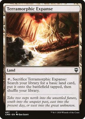 Terramorphic Expanse (497) card from Commander Legends