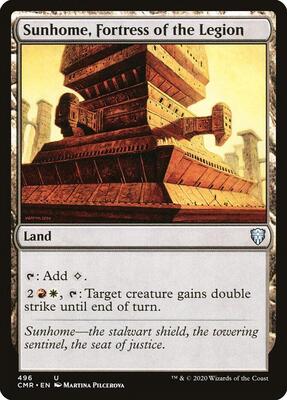 Sunhome, Fortress of the Legion card from Commander Legends
