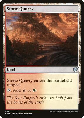 Stone Quarry card from Commander Legends
