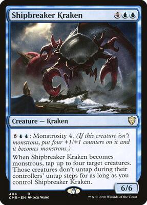 Shipbreaker Kraken card from Commander Legends