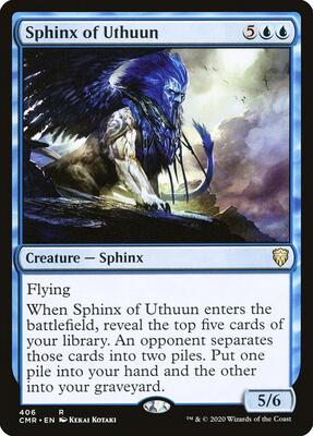 Sphinx of Uthuun card from Commander Legends