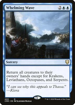 Whelming Wave card from Commander Legends