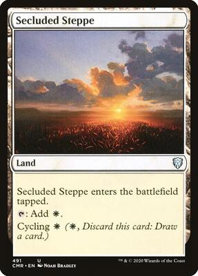 Secluded Steppe card from Commander Legends