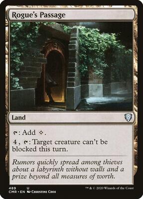 Rogue's Passage card from Commander Legends