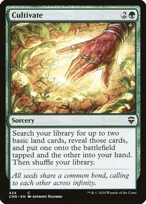 Cultivate card from Commander Legends