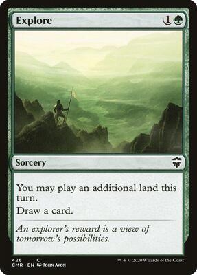Explore card from Commander Legends