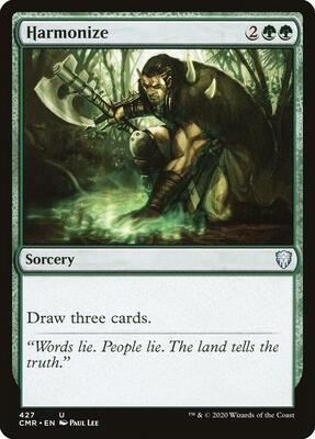 Harmonize card from Commander Legends