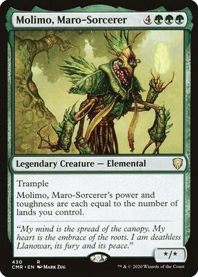 Molimo, Maro-Sorcerer card from Commander Legends
